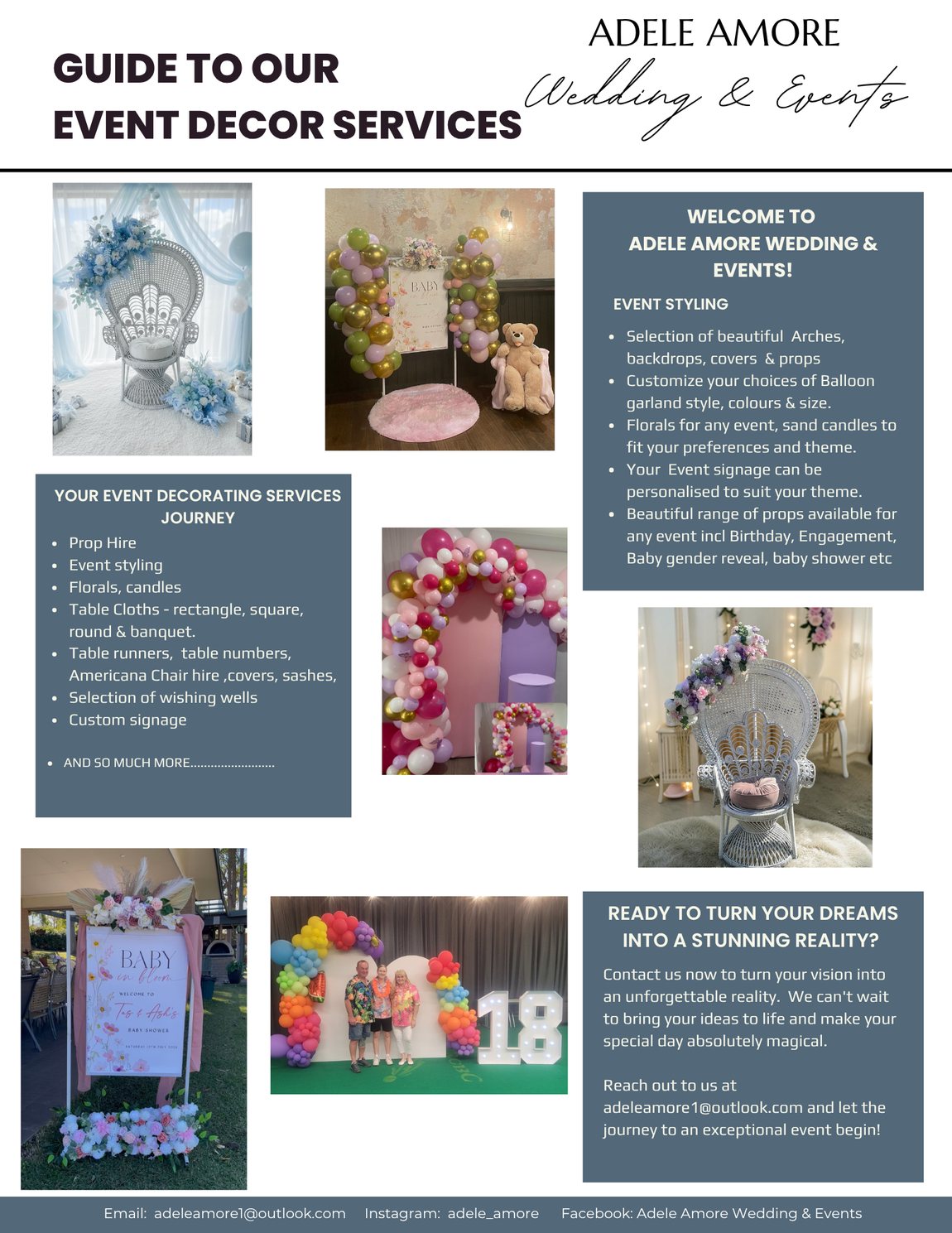 Event and prop styling